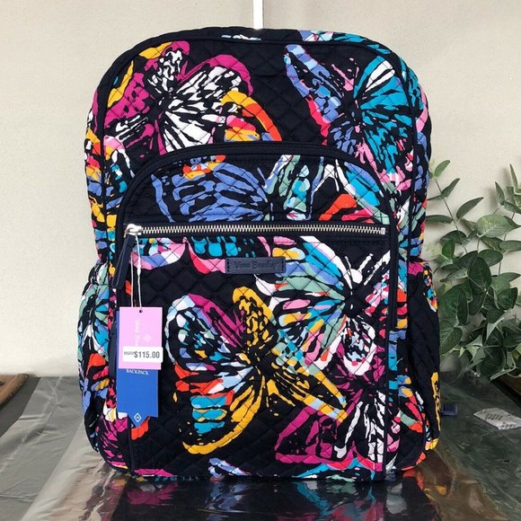 Vera Bradley Bags Vera Bradley Campus Backpack Butterfly Flutter Poshmark